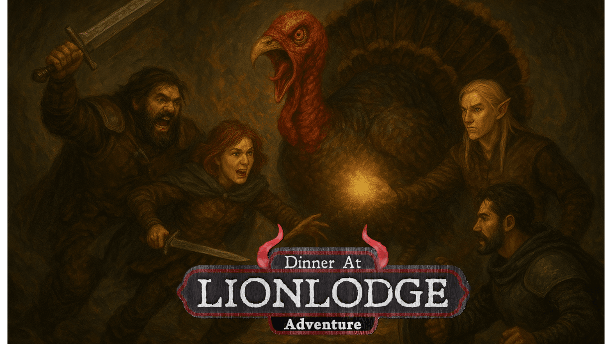 Thanksgiving Dinner at the Lionlodge!