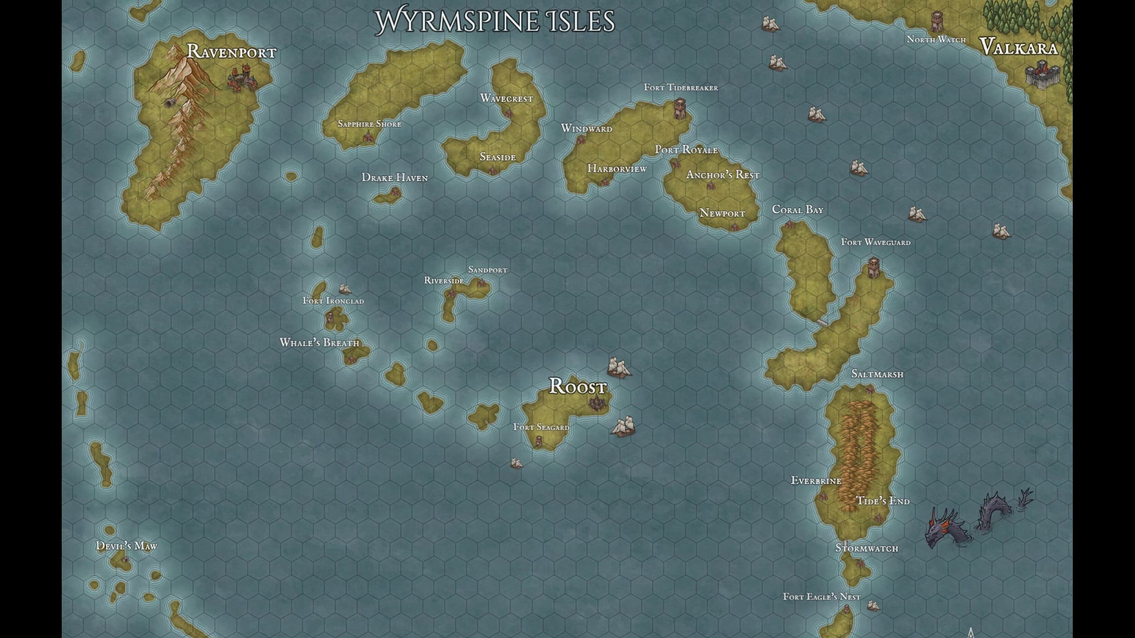 The Wyrmspine Isles