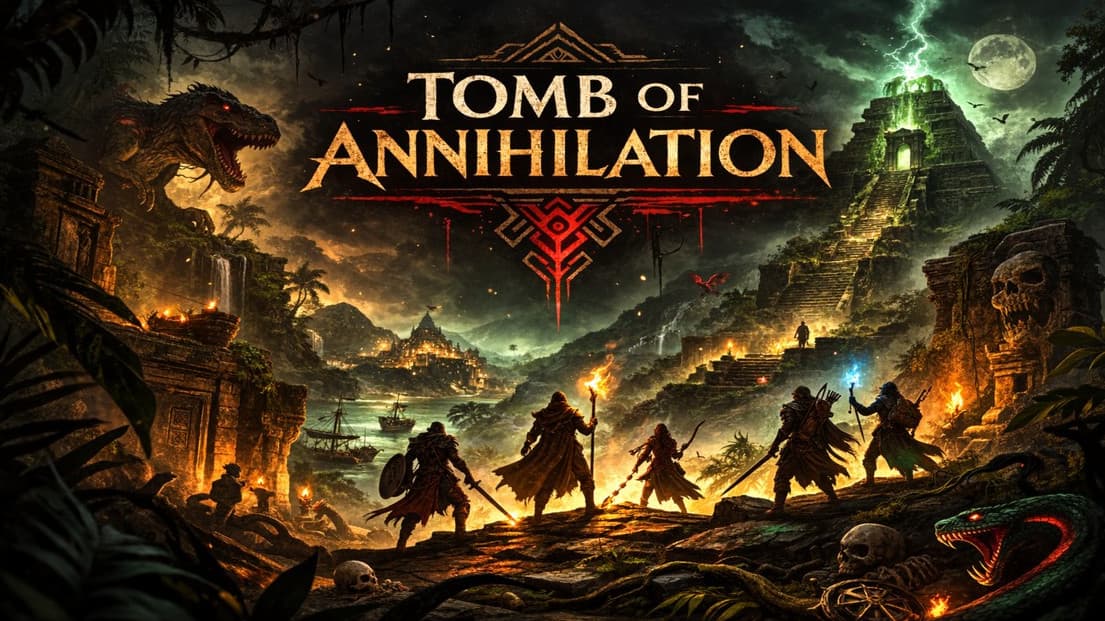 🏝️ Tomb of Annihilation A Deadly Jungle Survival Campaign 1-11