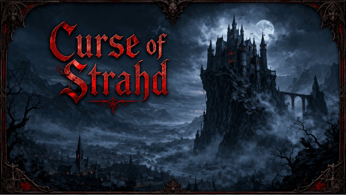 🩸 Curse Of Strahd - A Vampire Hunt 🌙 New Player Friendly!