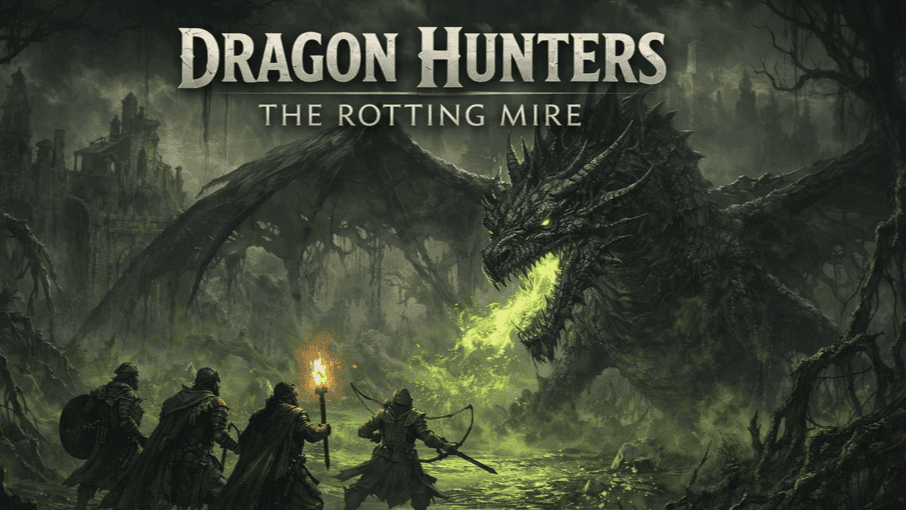 Black Dragon — The Rotting Mire | A Dragon Hunter Series 1-Shot