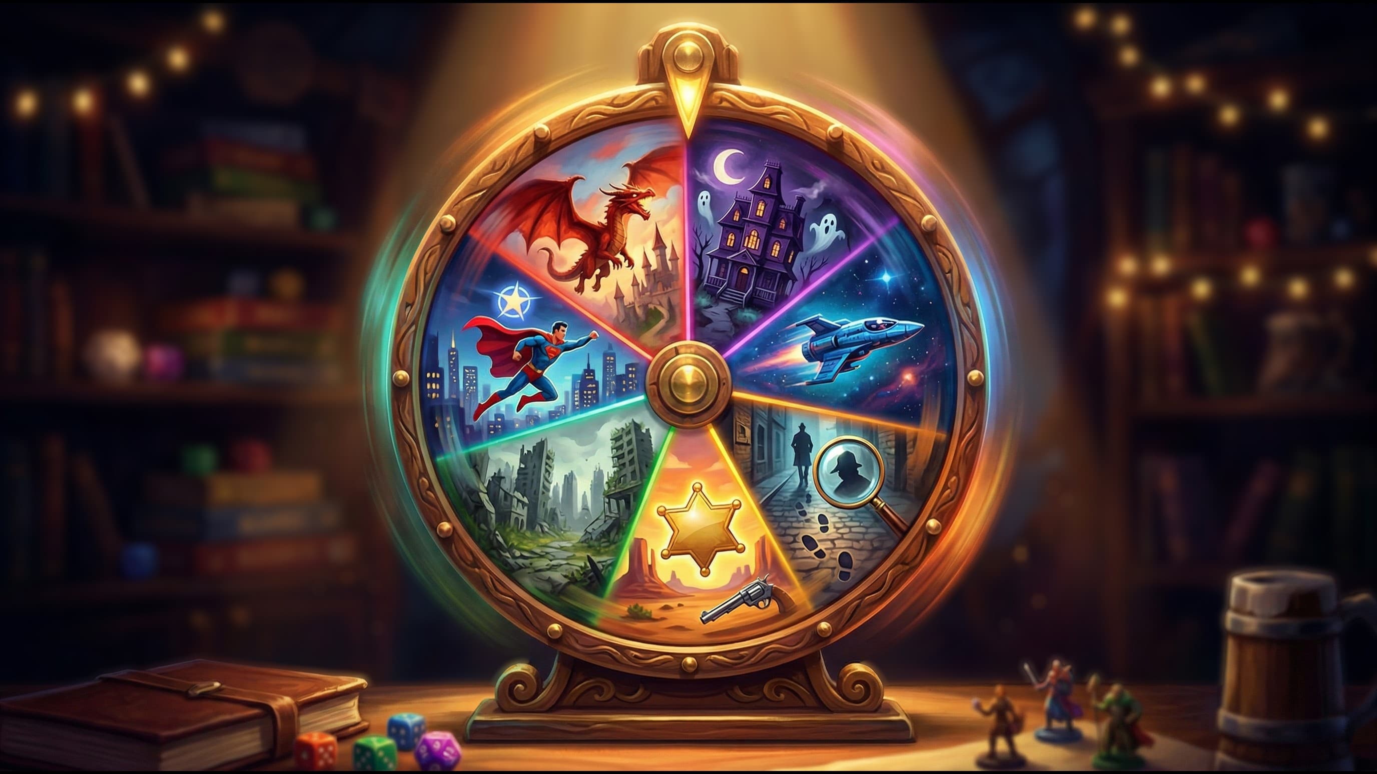Spin the Wheel: Play Random Monthly TTRPG One-Shots!