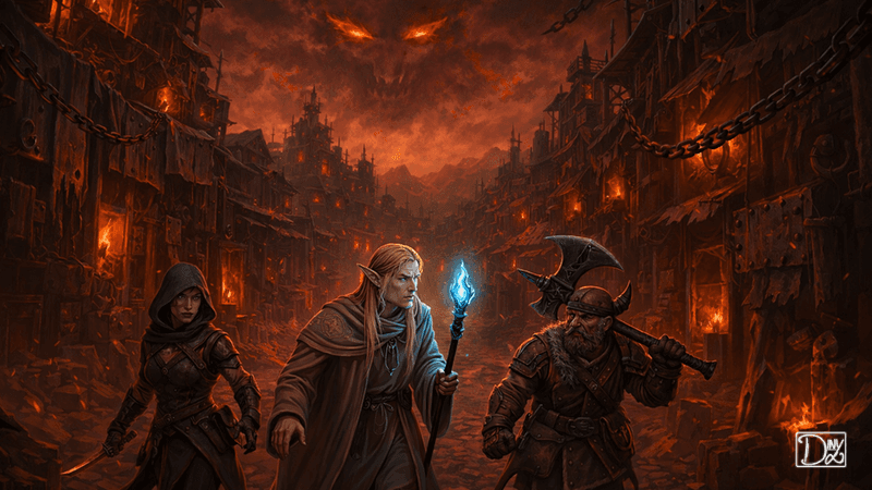 Descent into Avernus | Unreal Engine Maps | Reimagined 2024