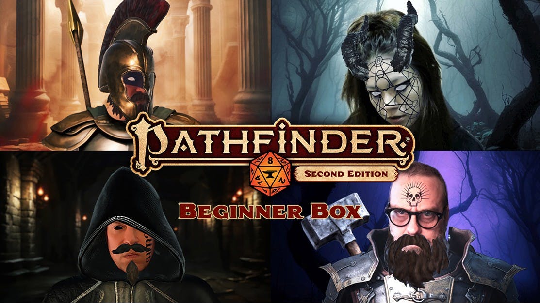 Pathfinder 2e Beginner Box on Foundry VTT w/ Faes AR costumes