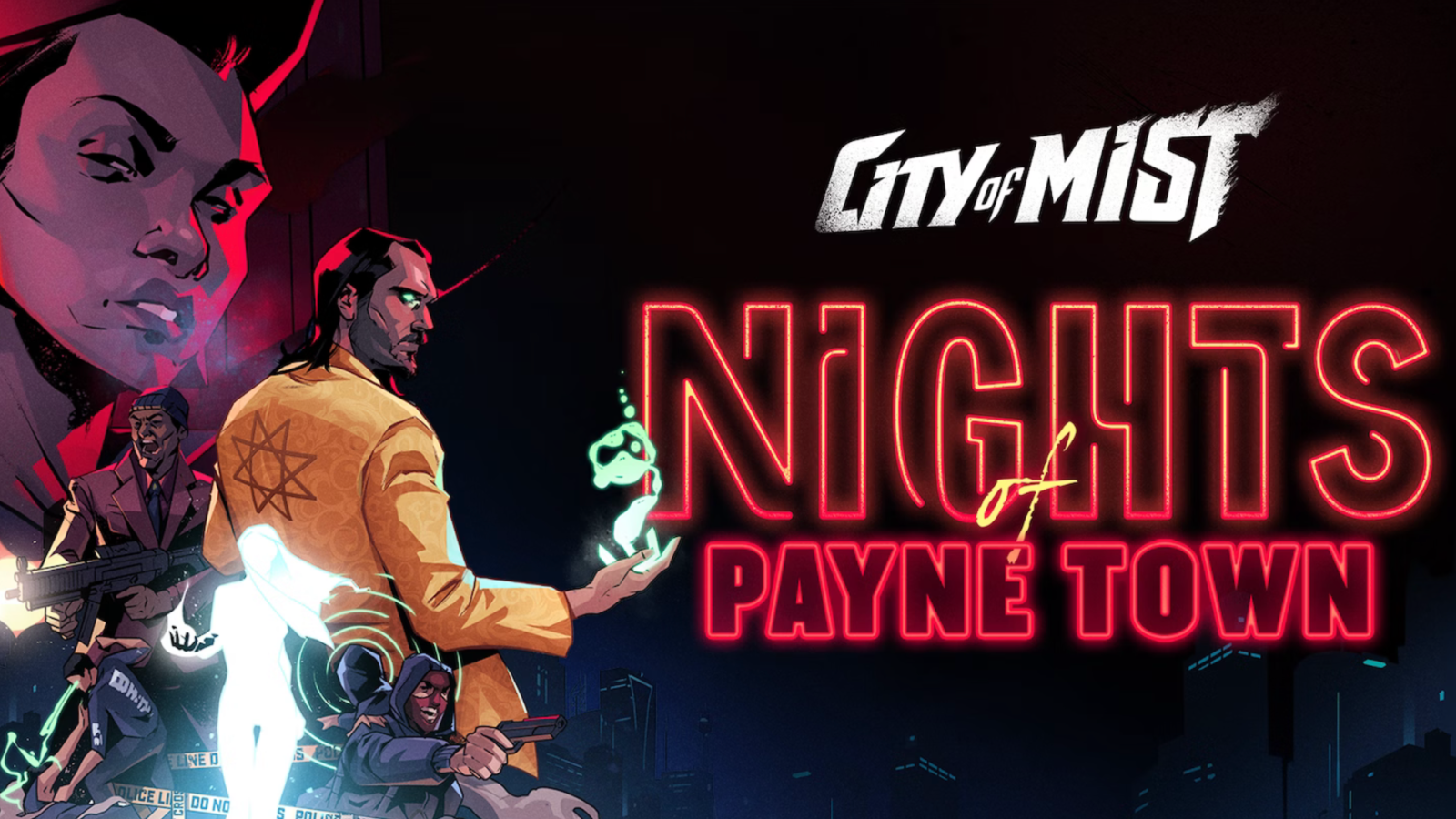 Play City of Mist Online  Nights of Payne Town: Season 1 - The Personal  Vein