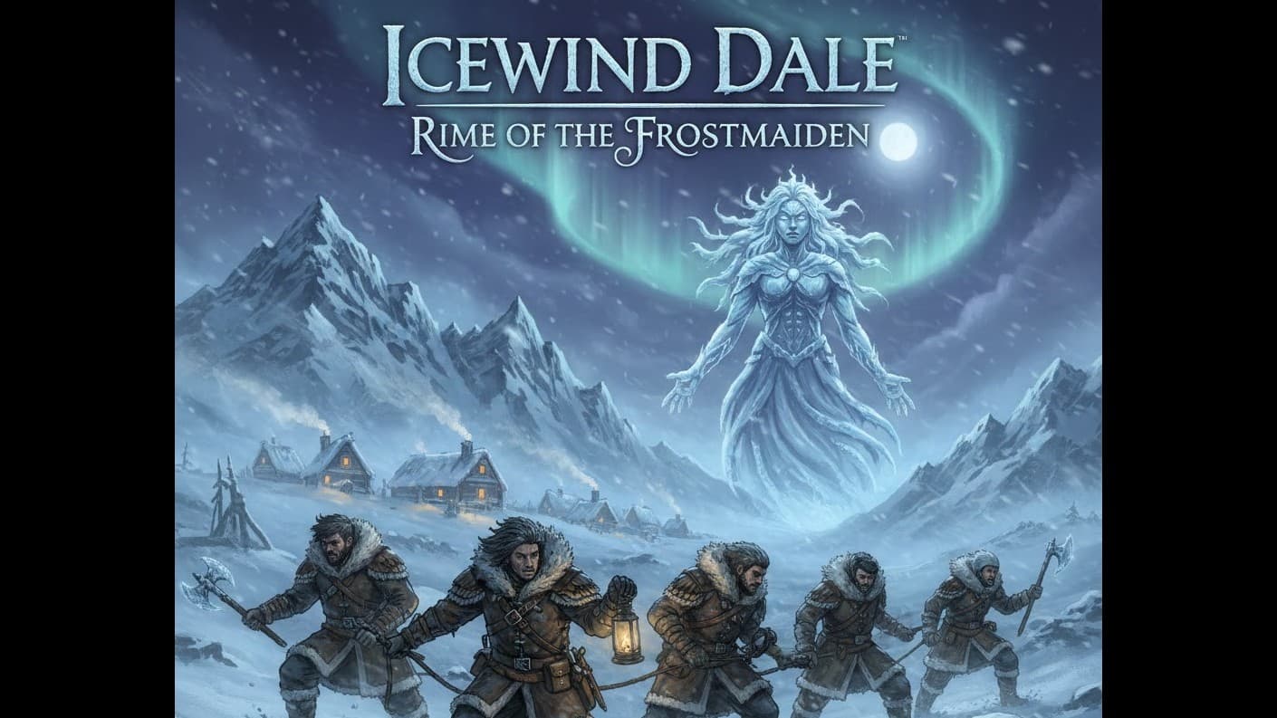 Learn to Play D&D: Icewind Dale Frostmaiden (Sunday)