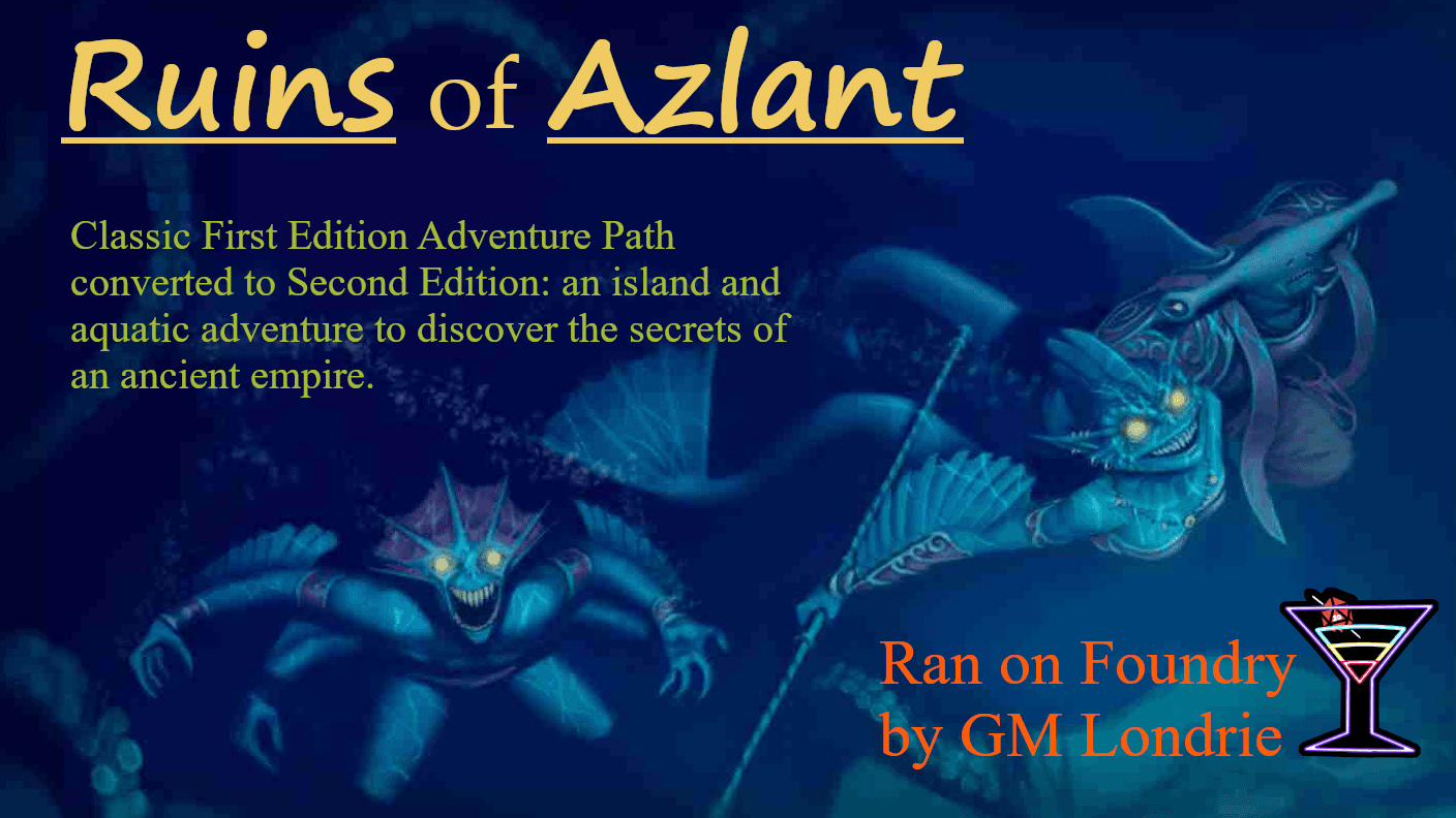 Ruins of Azlant: Dive beneath the waves in Pathfinder 2e