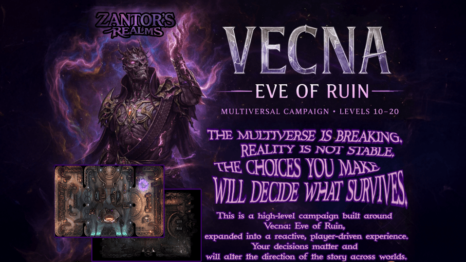 Vecna: Eve of Ruin — A Multiversal Campaign (Homebrew)