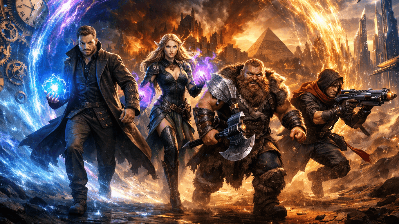 Lost in Time: A Time-Fractured D&D Campaign