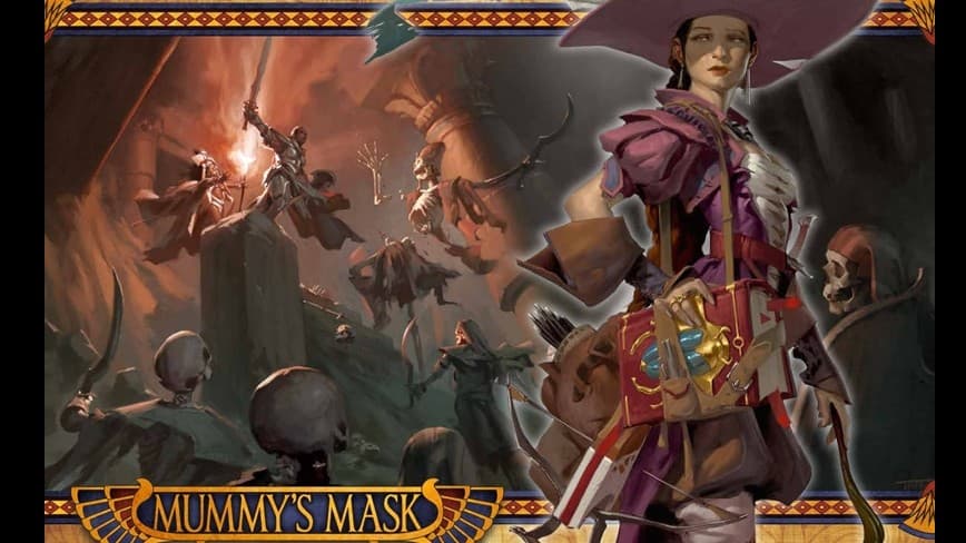 Mummy's Mask | Death Sleeps Beneath the Desert