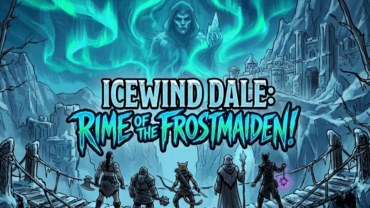 D&D 5E | Rime of the Frostmaiden! | New Players Welcome!
