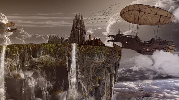 The Floating Museum Job: A Skyborne Fantasy Heist