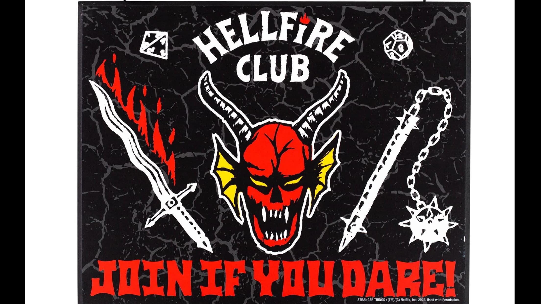 Welcome to Hellfire Club. Stranger things starter set.