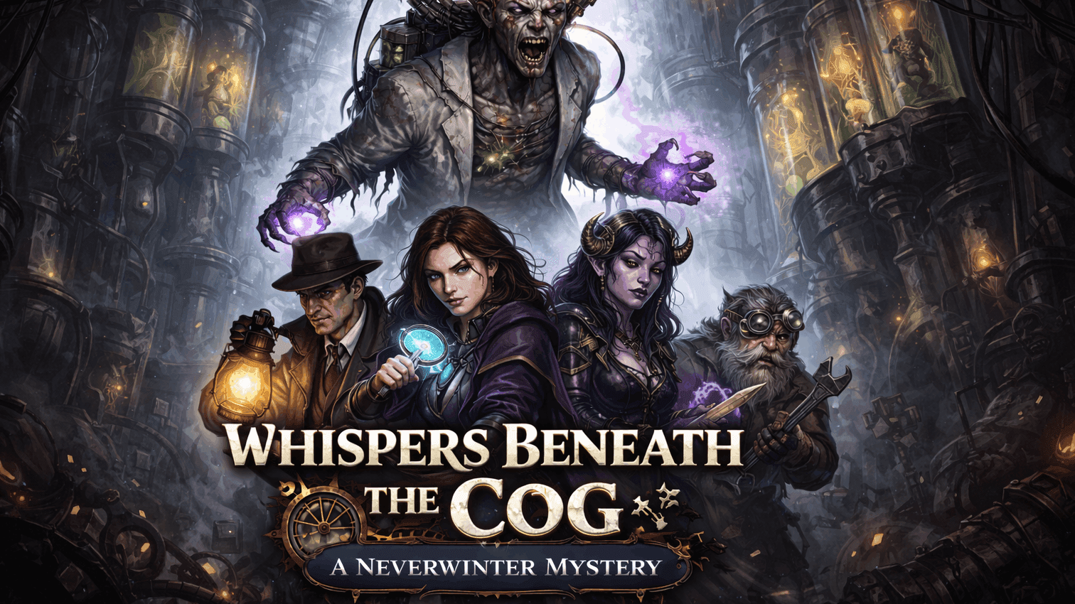 Whispers Beneath the Cog: A Neverwinter Mystery! 2 SESSIONS FREE
