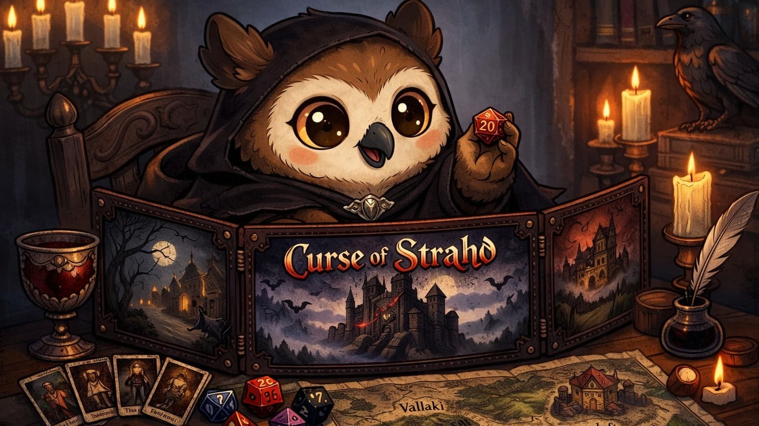 Curse of Strahd - Barovia is hungry-heroes are its favorite meal
