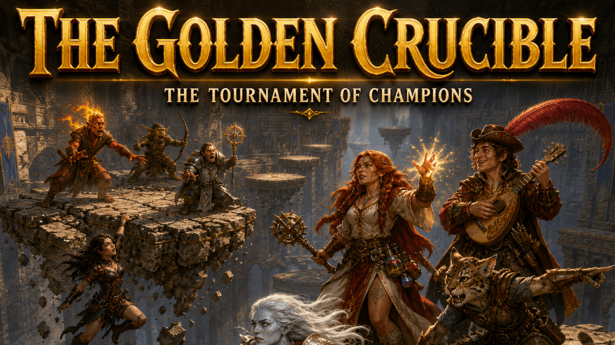 The Golden Crucible, a PbP Adventure for Level 10 Characters