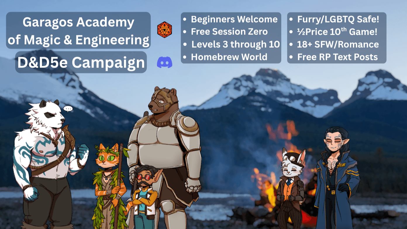 Garagos Academy of Magic & Engineering | D&D5e Homebrew Campaign