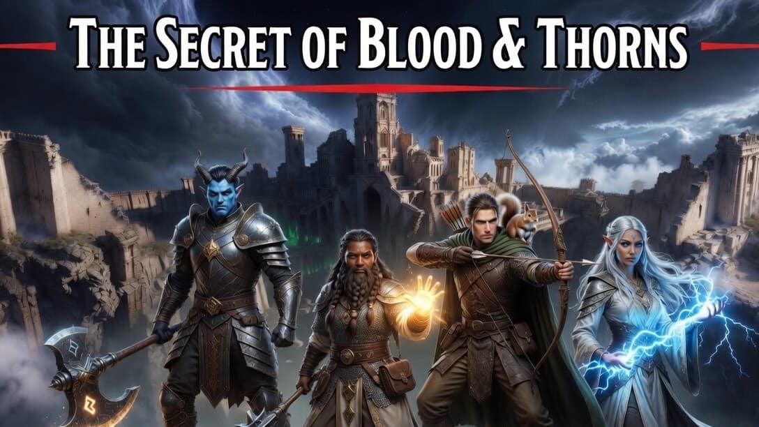 The Secret of Blood & Thorns | Combat, Roleplay, Adventure!