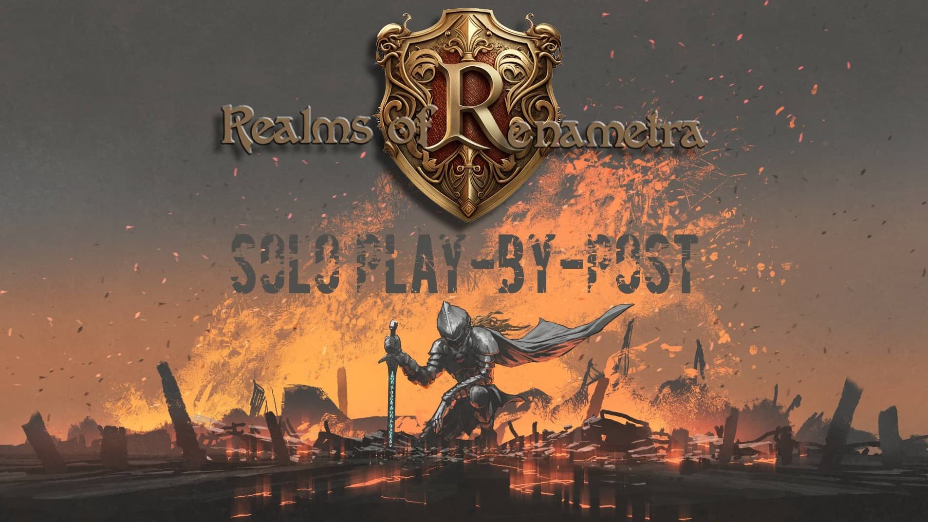 SOLO Play-By-Post | RP Heavy | Bespoke Journey with New Setting