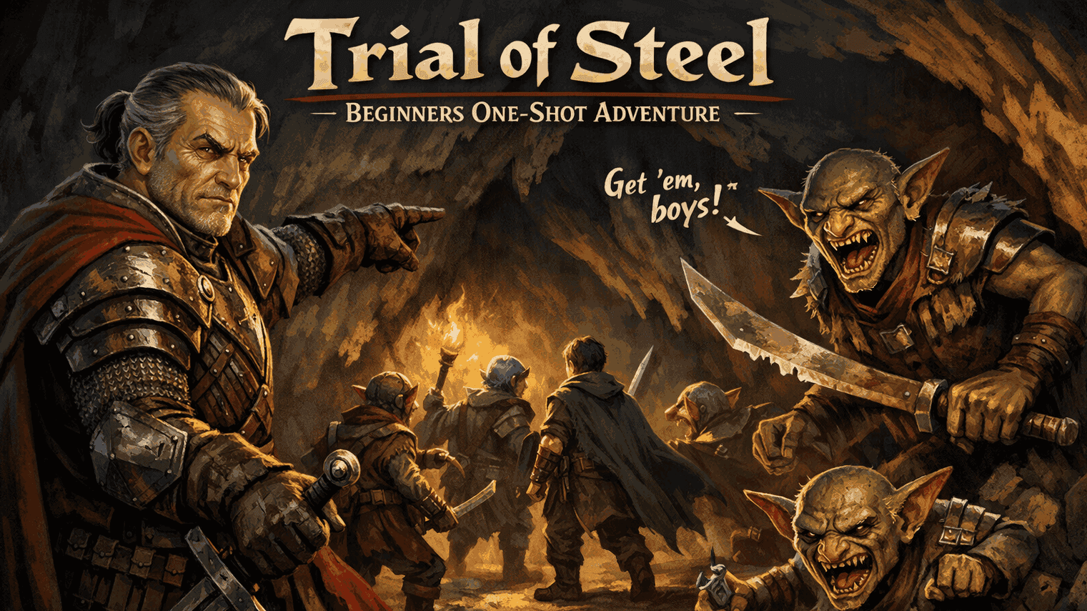 Trials of Steel | A Beginner-Friendly D&D Learning One-Shot