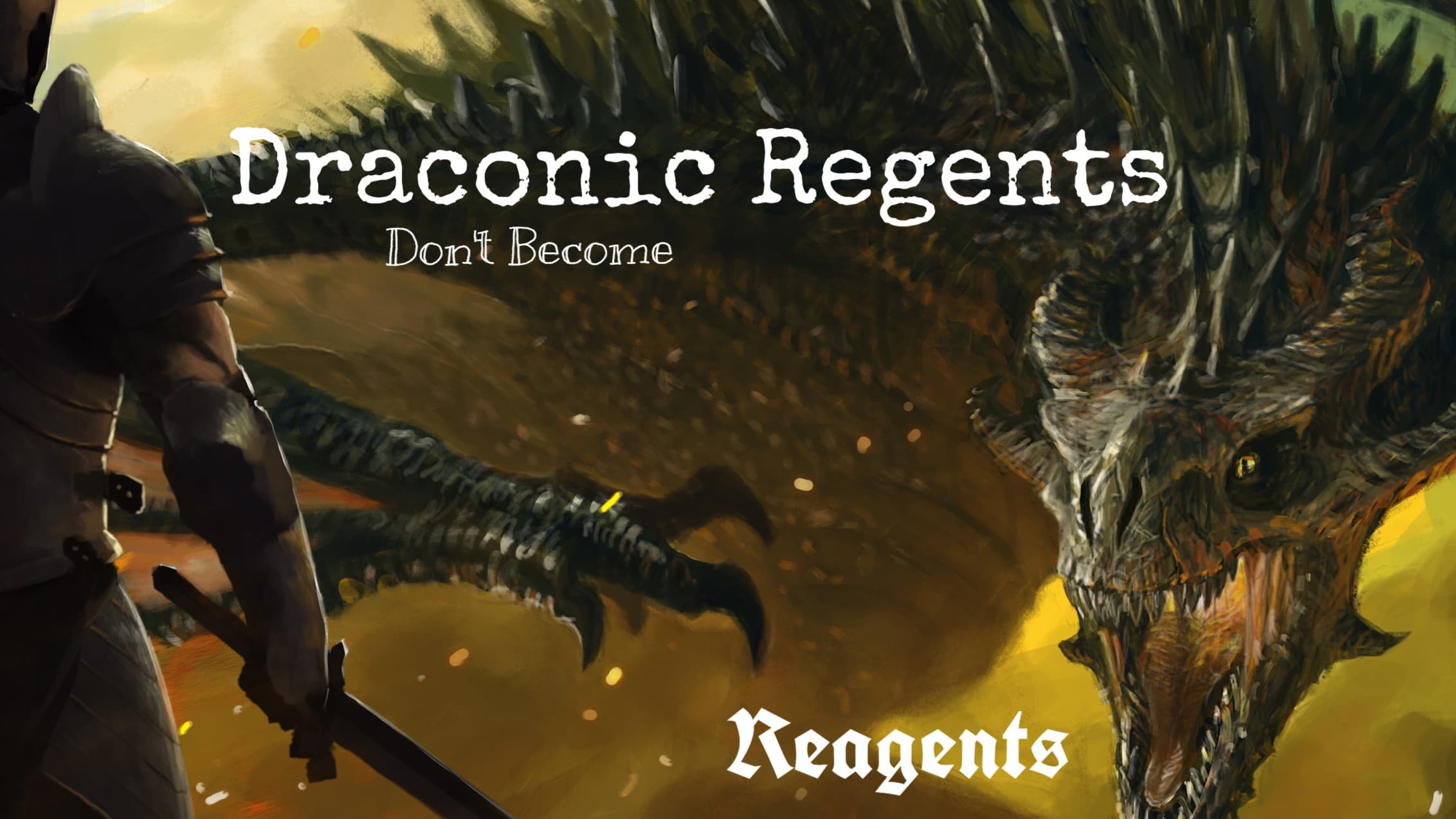 Draconic Regents don't become Reagents|AD&D2e|Beginner Friendly!