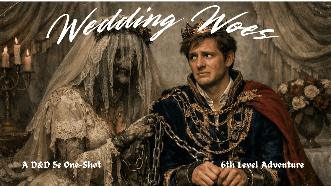 D&D 5e One Shot | Wedding Woes | Beginner Friendly