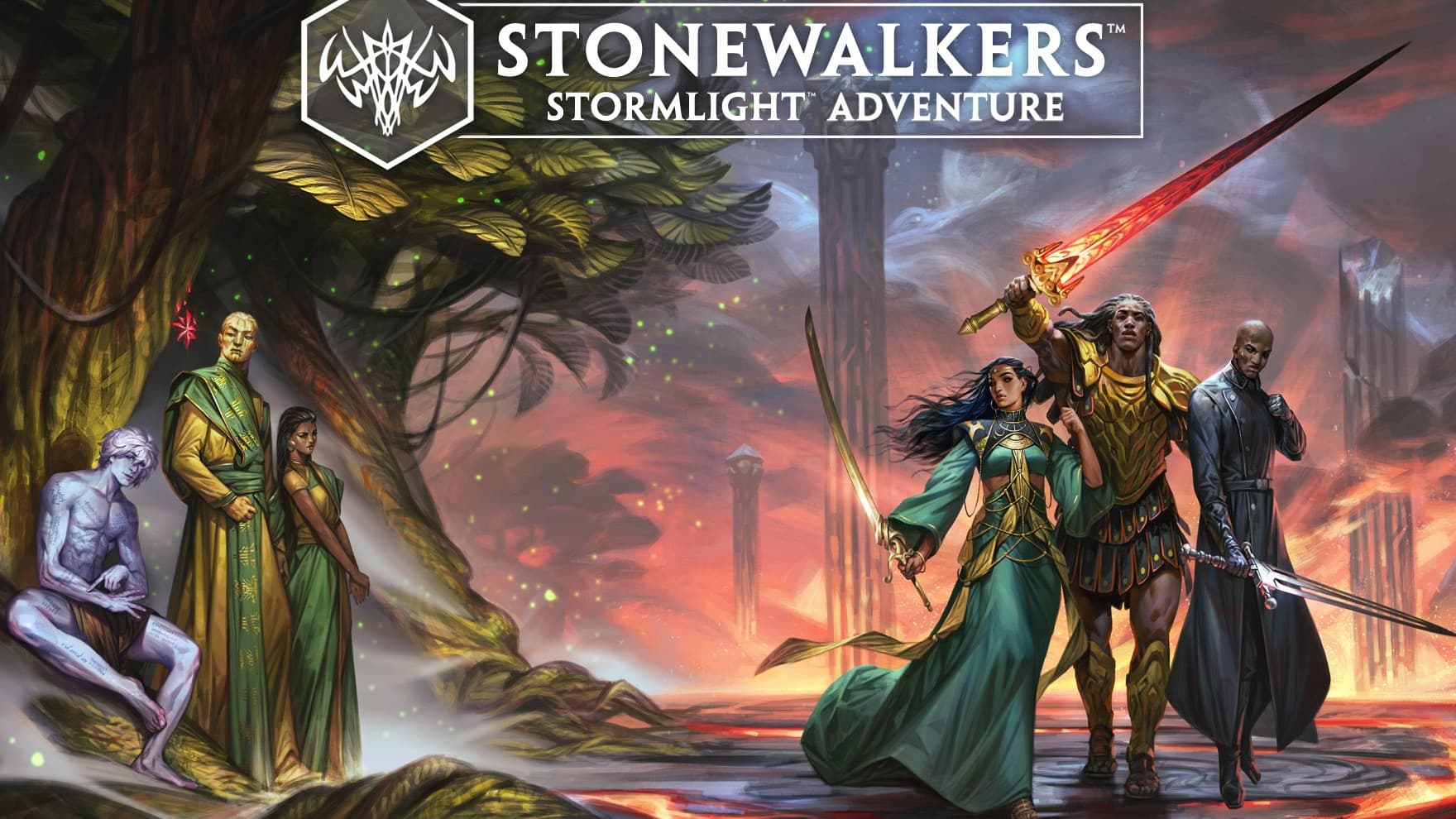 Learn Cosmere RPG with official cannon campaign, Stonewalkers!