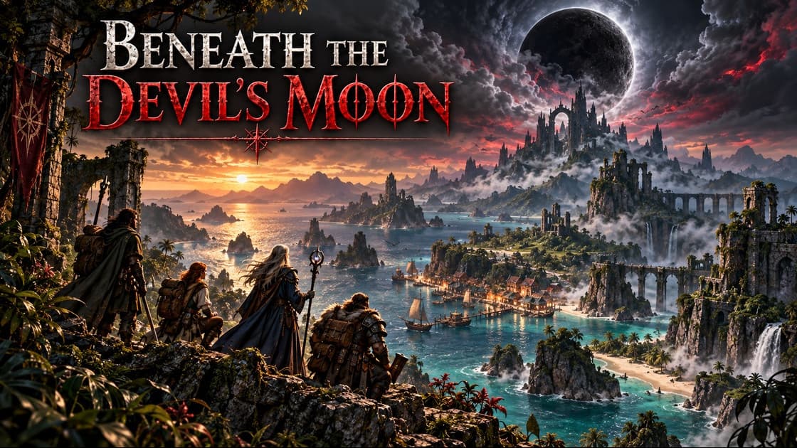 Beneath the Devil's Moon: A Krynn Campaign