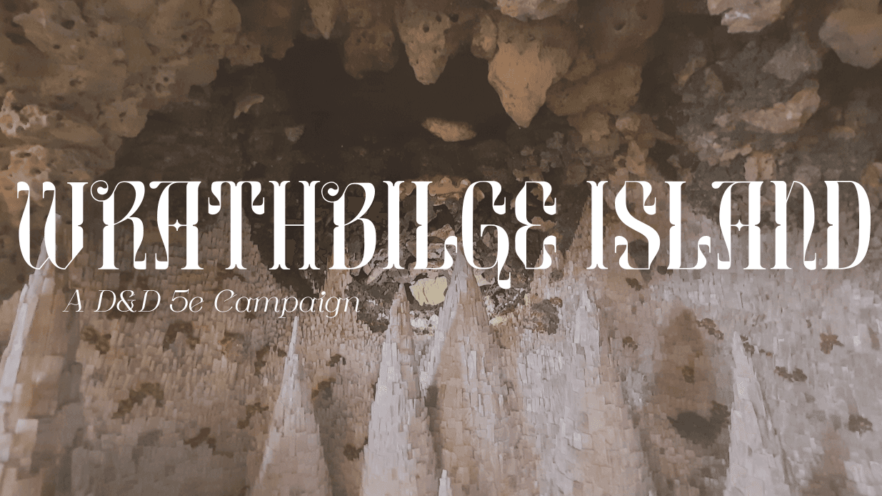 WRATHBILGE ISLAND! A Monster Hunter Inspired D&D 5e Adventure