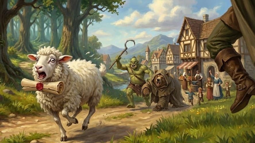 Into to DnD One Shot: Ewe Gotta be Kidding Me