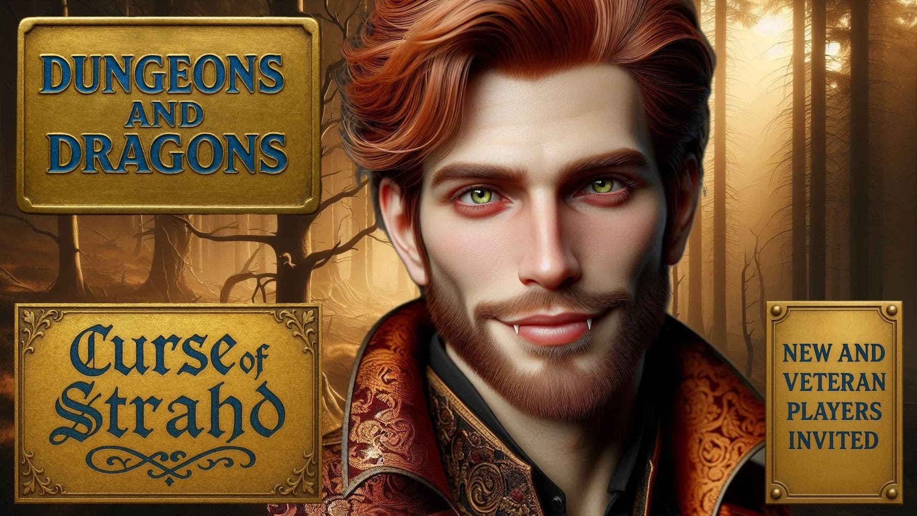 Curse of Strahd; beginners welcome.