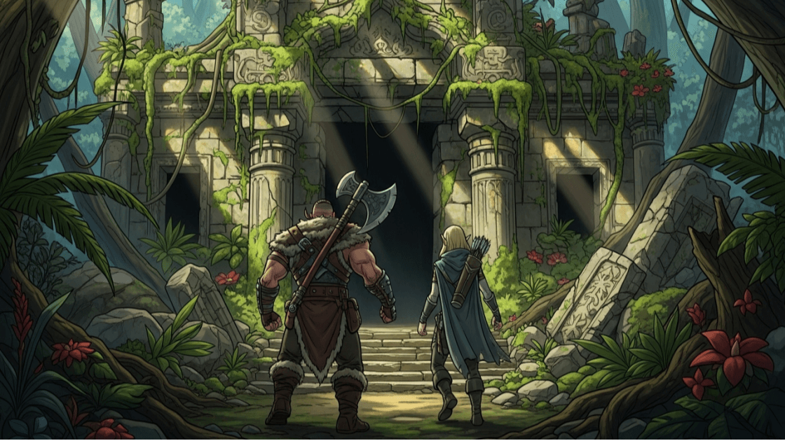 Tomb of Annihilation. Trouble in the jungle. PBP, 2024 lv1-11