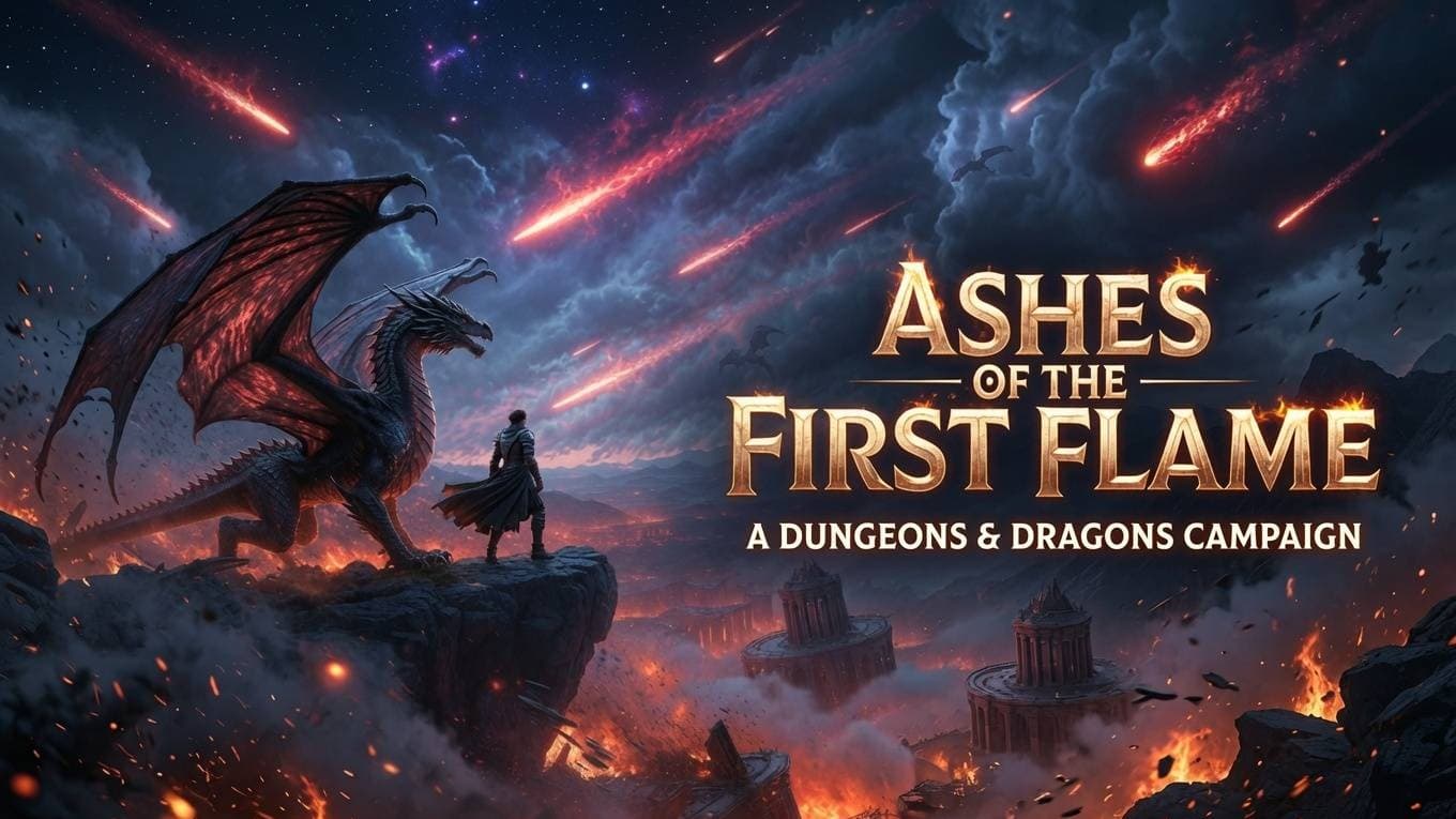 Ashes of the First Flame! A Unique Campaign, All Welcome!