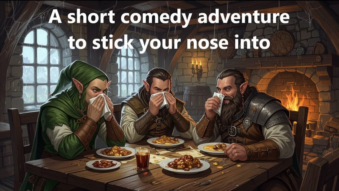 What's That Smell?? PBP Short Comedy Adventure. 2024 Rules, Lv2