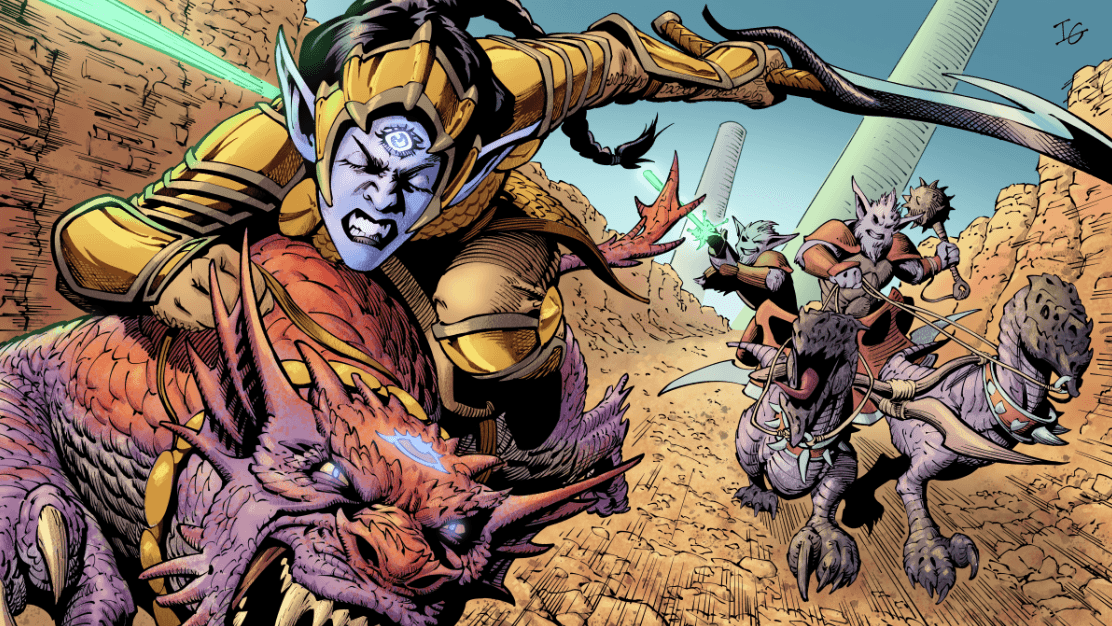 Scorching Suns and Laser Guns: A Mercantile Concern.