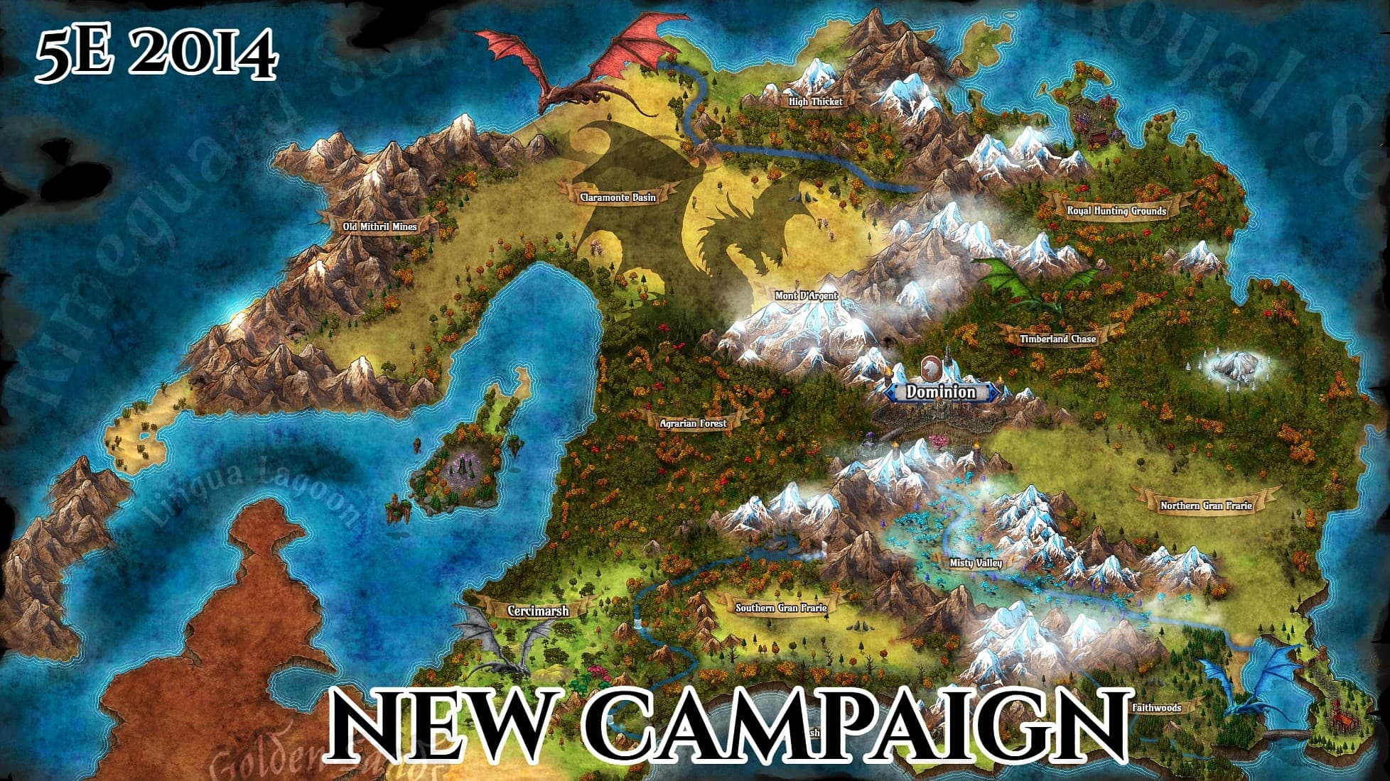 Dragons of the North: The Fate of New Cael (New Campaign!)