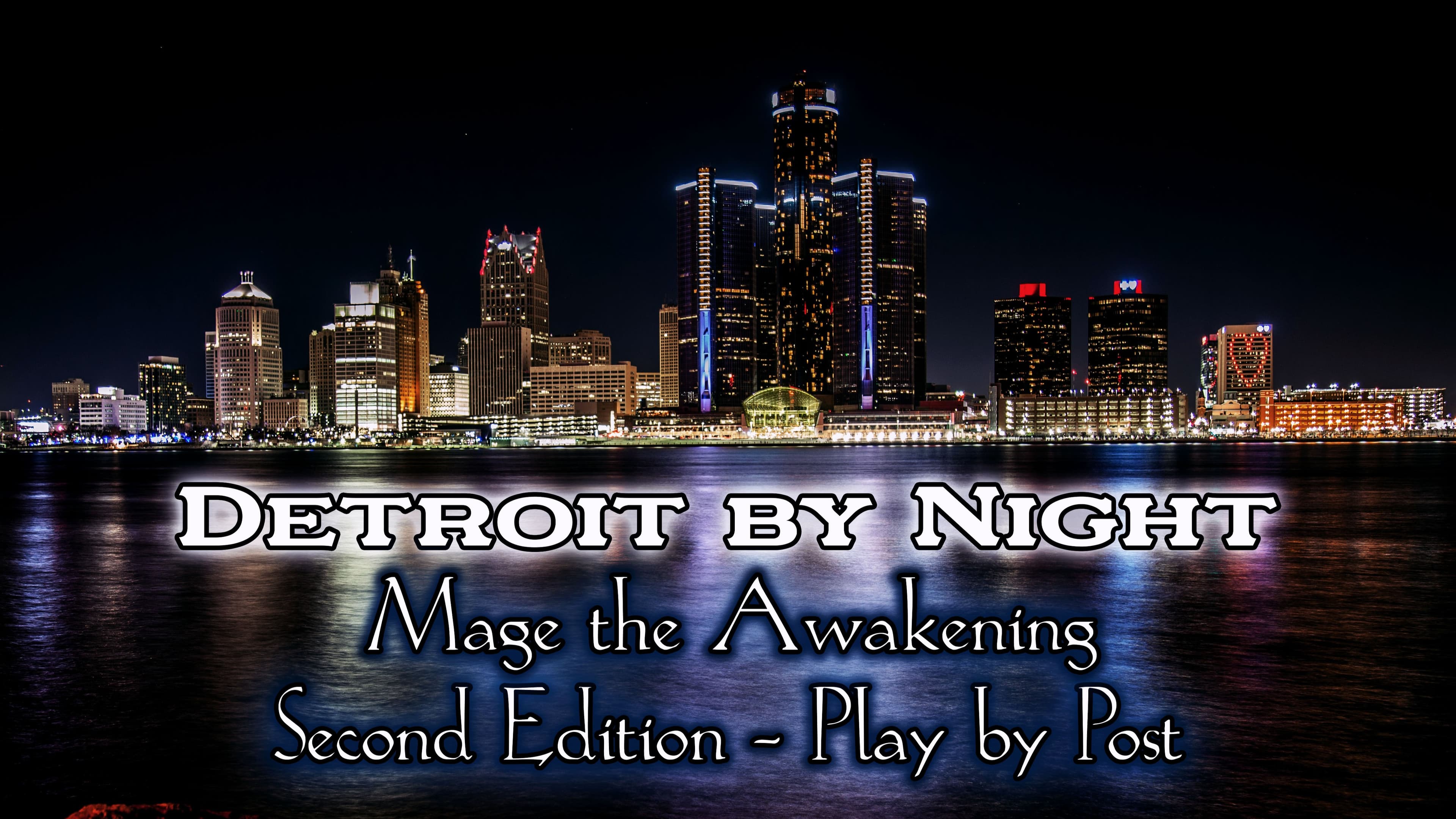 Mage the Awakening 2e - Detroit by Night Play by Post