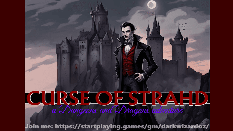 Play Dungeons & Dragons 5e Online  Curse of Strahd - Through the