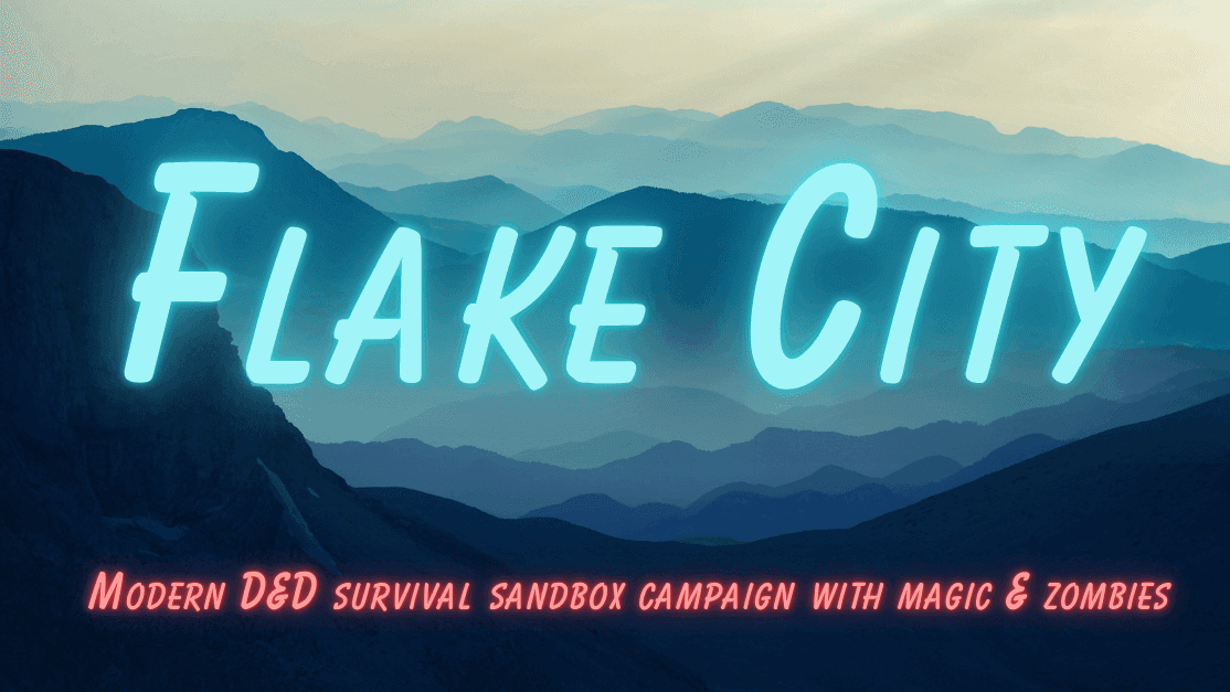 Zombie Apocalypse + Magic - Modern D&D 5E & Zombies (also cozy?)