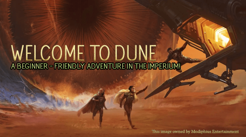 TRY Dune the Spicy RPG - $10 Intro Session! 