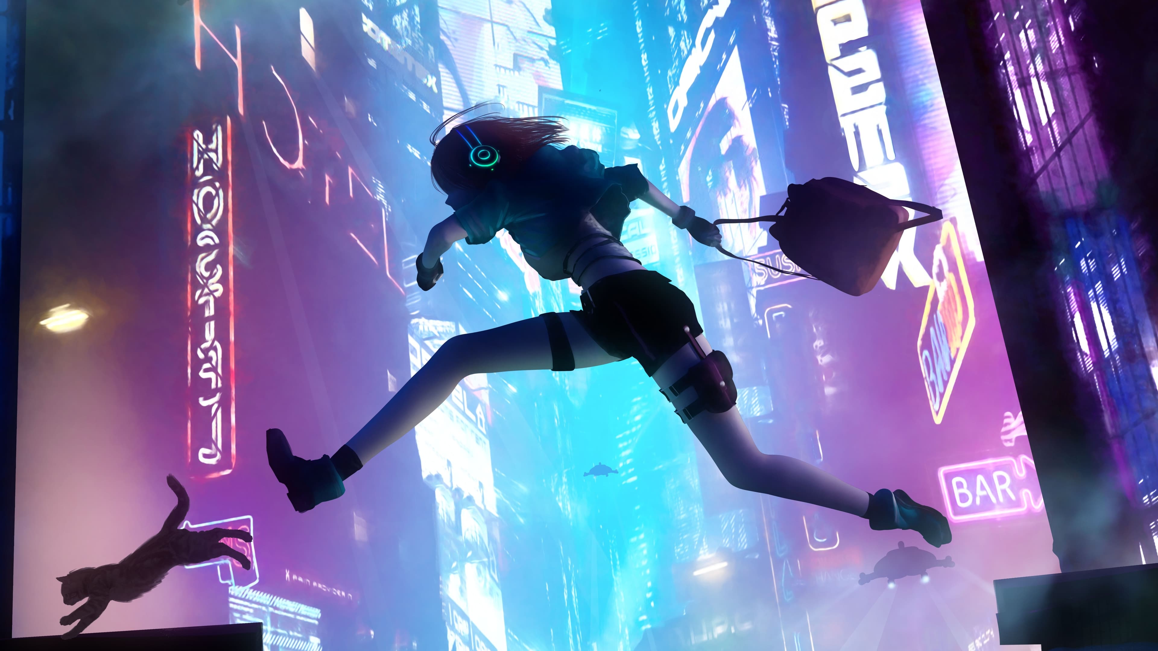Neon Anima: cyberpunk with Gaelic fantasy