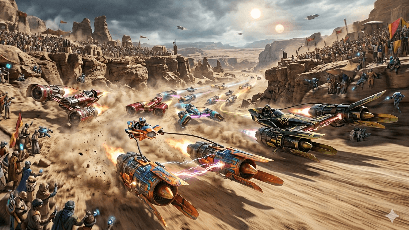 Star Wars: Now THIS is Podracing, Play by Post