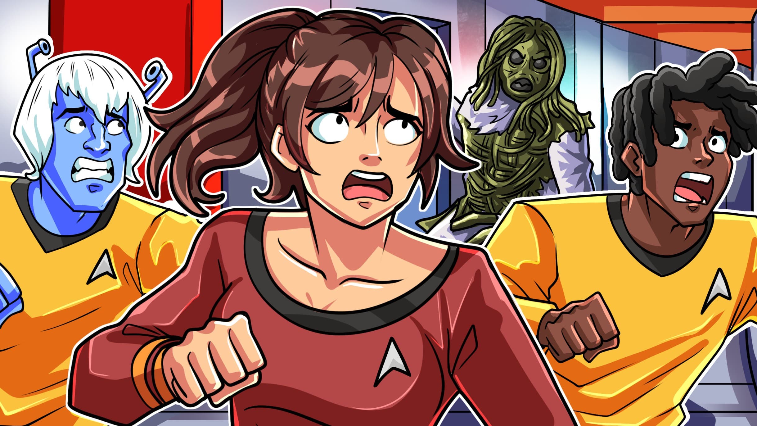 ⭐ LOWER DECKS: Cheesy TOS Edition! (🏳️‍🌈 Friendly)