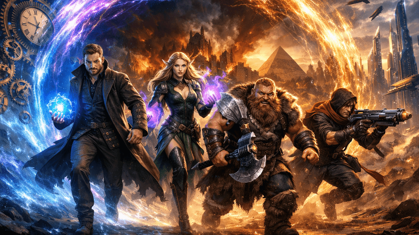 Perdidos en el Tiempo: D&D y Líneas Temporales Fragmentadas