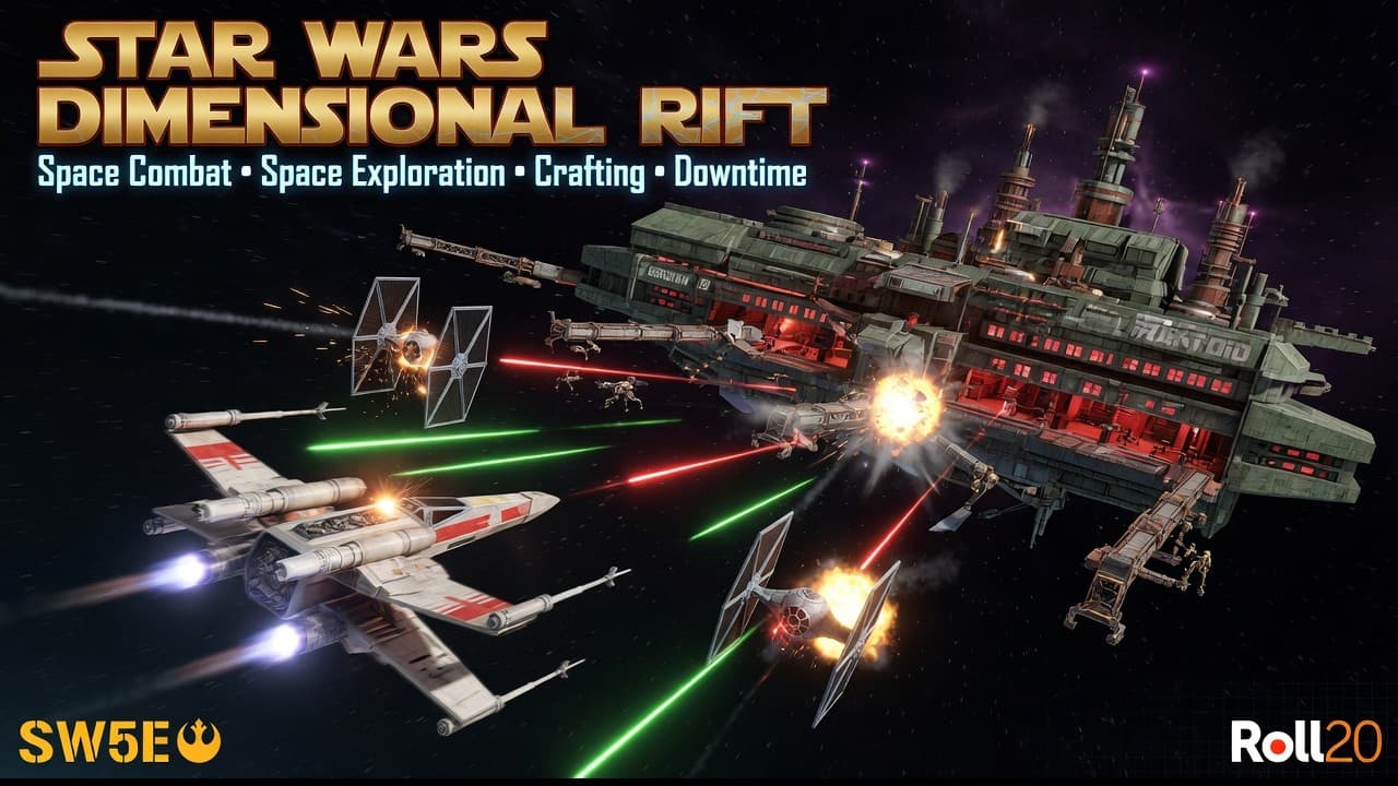 Star Wars: Dimensional Rift | Open World SW5E Campaign to Lv. 20