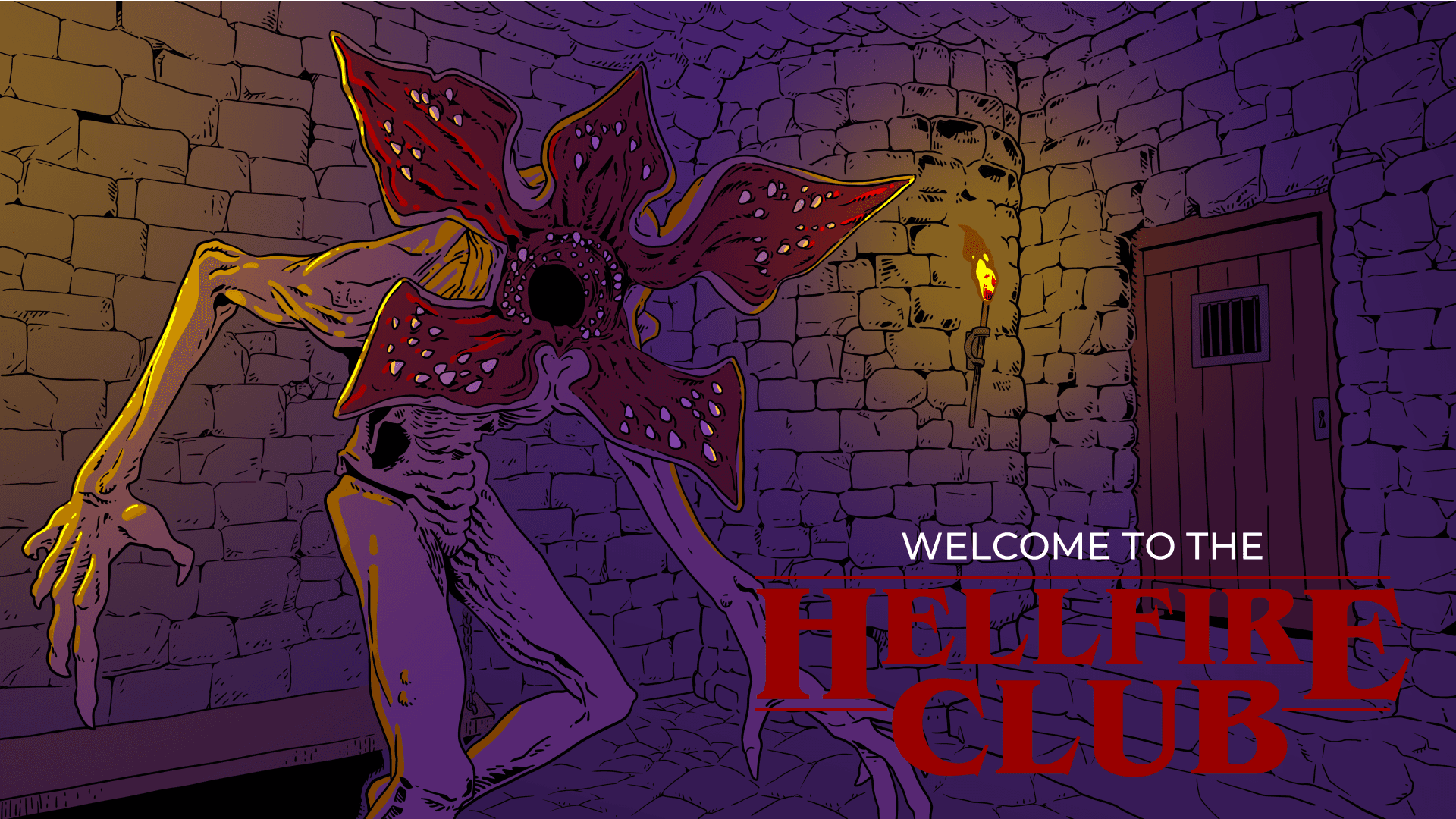 Welcome to the Hellfire Club! - Stranger Things inspired game