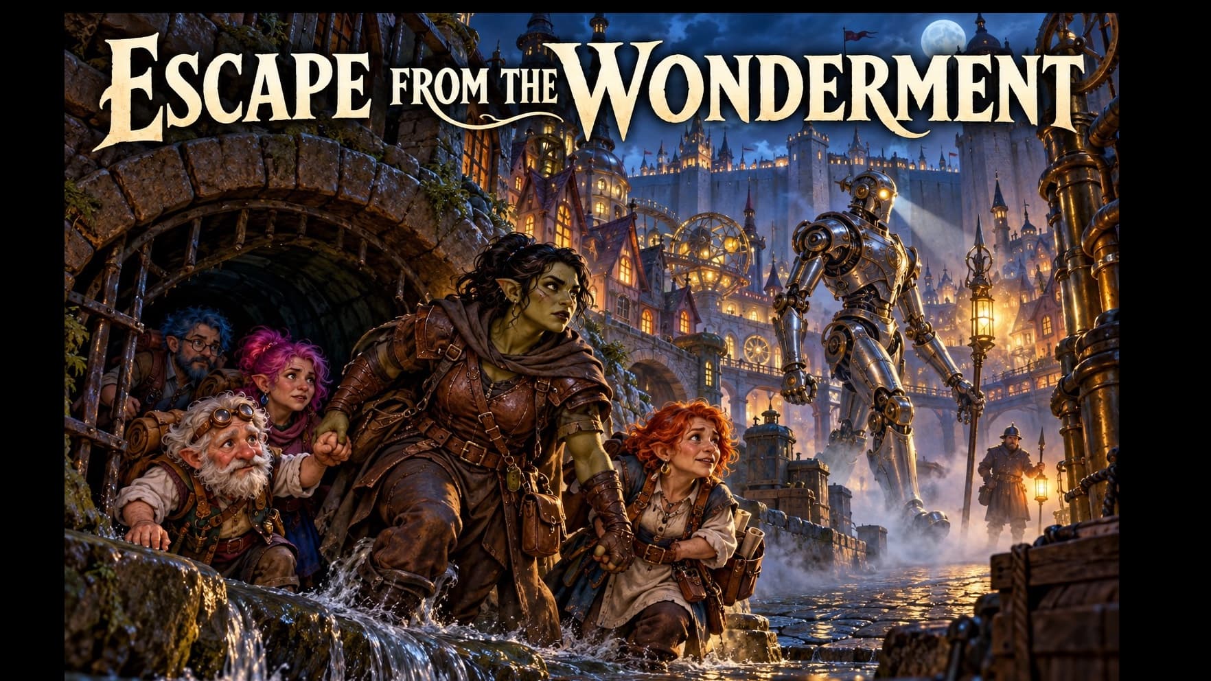 Pf2e: escape from the wonderment
