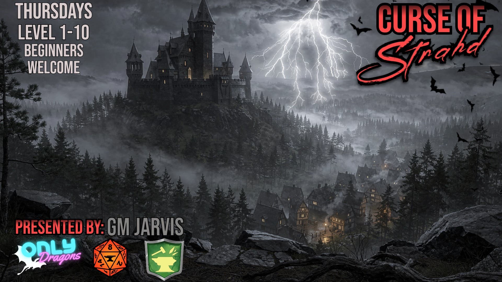 DnD 5e. 💀🔪 🩸 THE CURSE OF STRAHD🩸🔪💀 || WEEKLY CAMPAIGN!