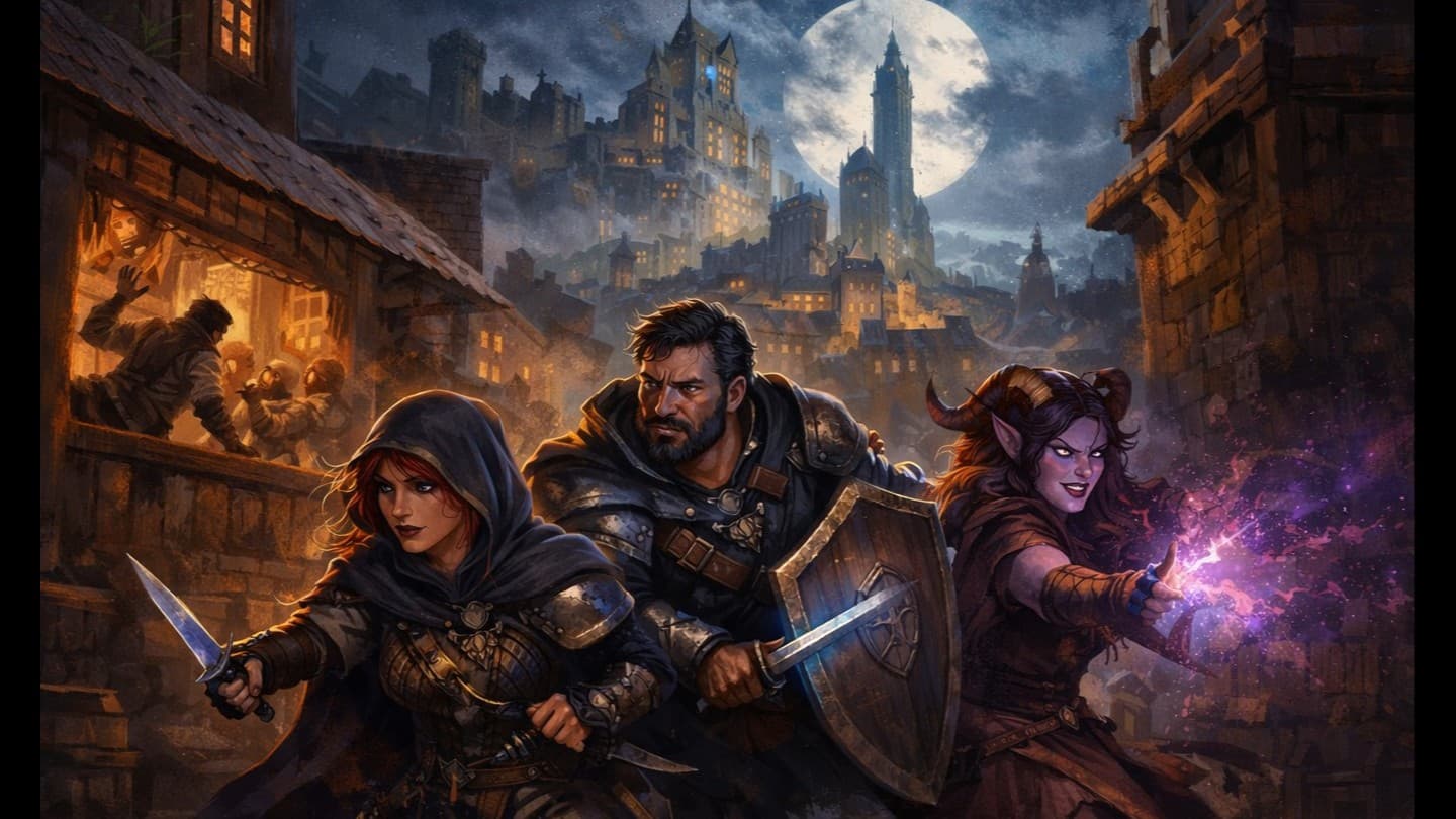 Waterdeep Heist Short Adventure: Learn to Play Daggerheart!