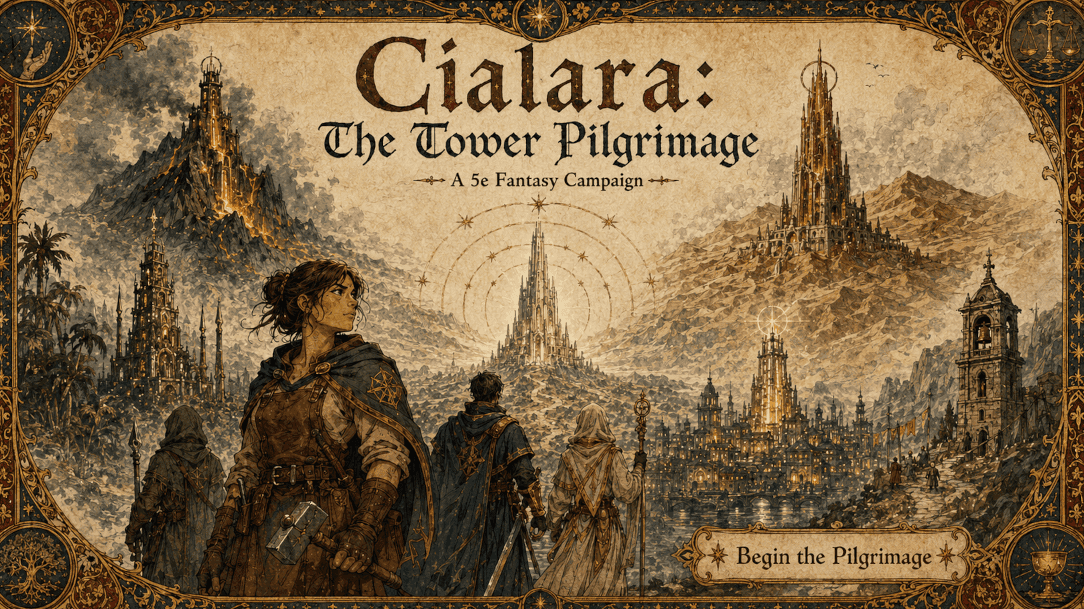 Cialara: The Tower Pilgrimage